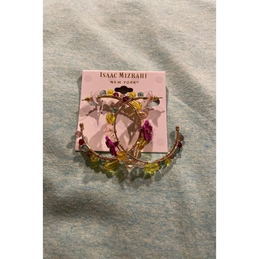 Isaac‎ Mizrahi Hoop Earrings
